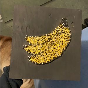 Banana string art